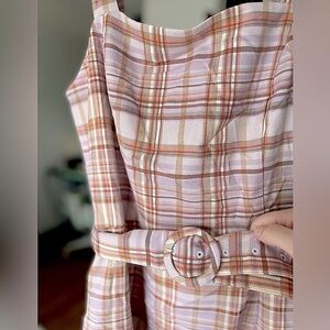 🤎 Princess Highway Plaid Jumper Dress 🤎 Vintage Inspired 🤎 US 6 • AU 10 🤎